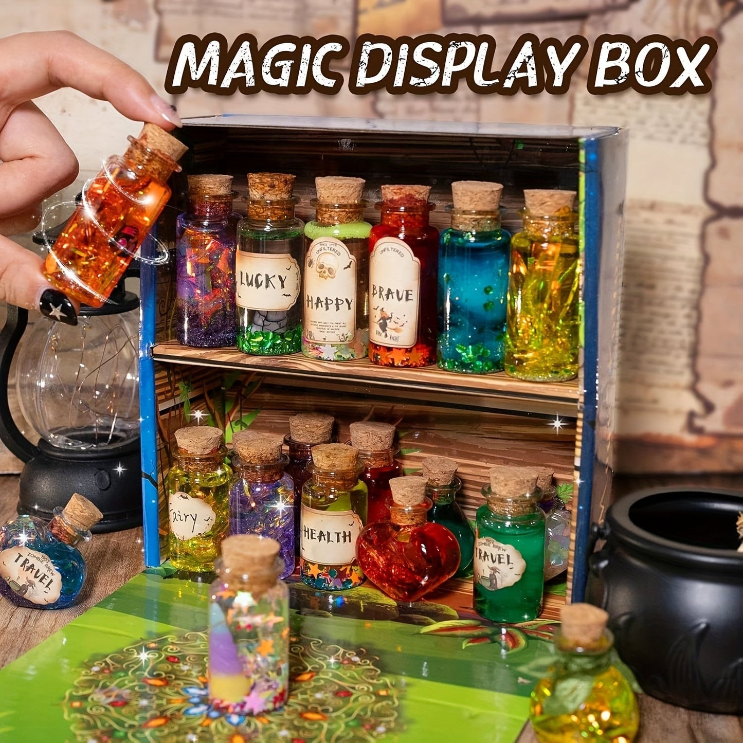 Magic Potion Kit Halloween Craft Toy Set