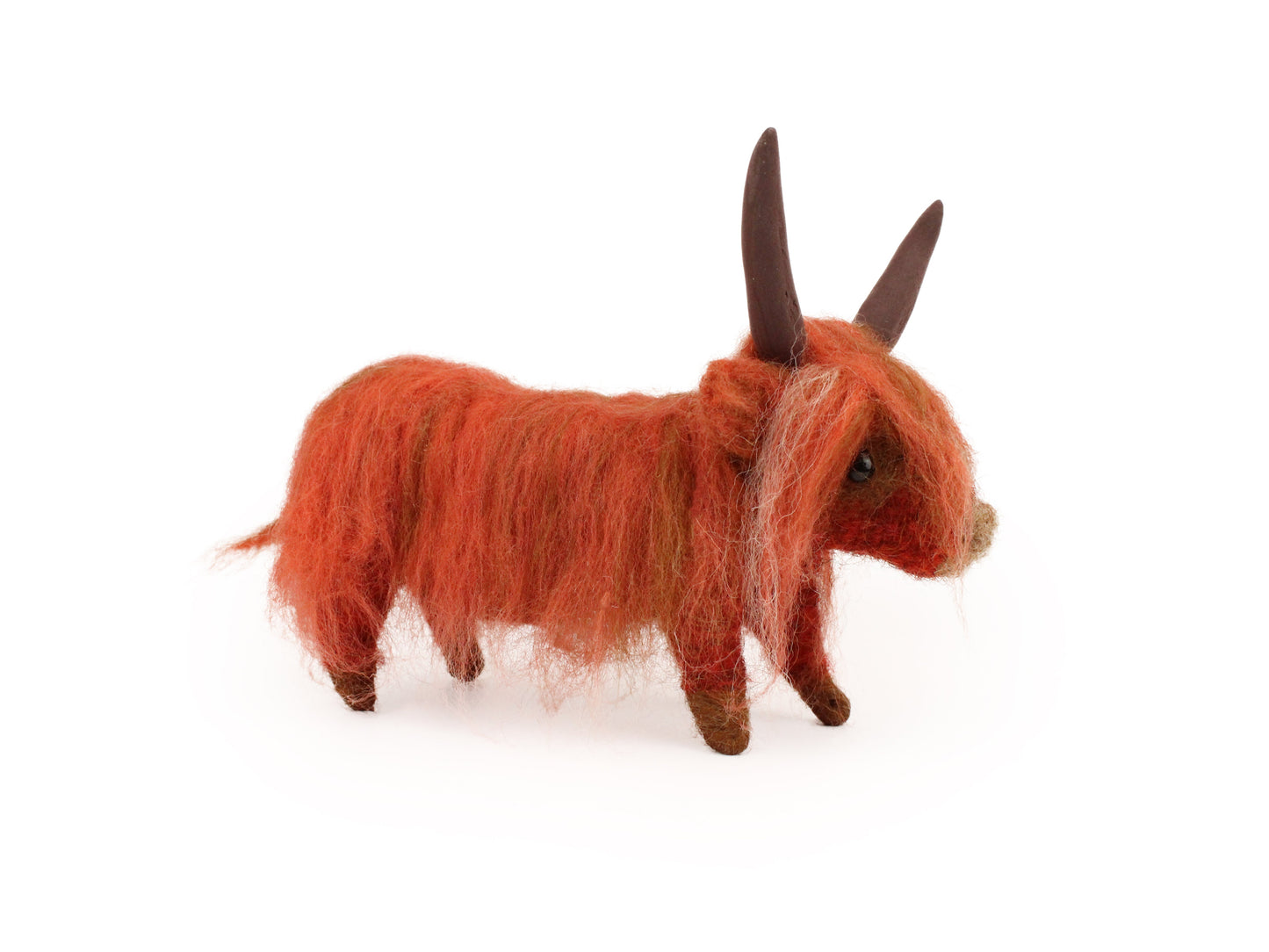 Felting Kit - Highland Cow Small Kit Needle Felting Kit