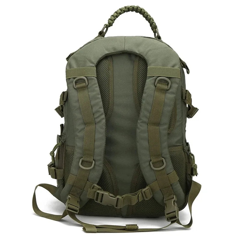 NNEOBA 35L Waterproof Camo Hiking Backpack Green