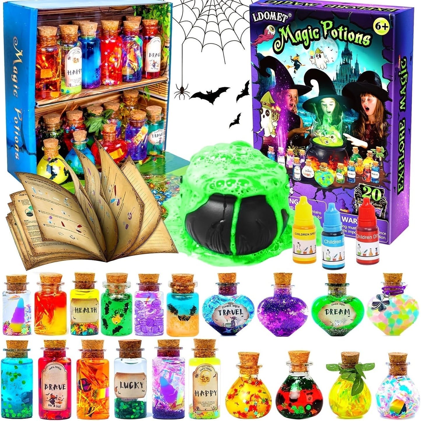 Magic Potion Kit Halloween Craft Toy Set