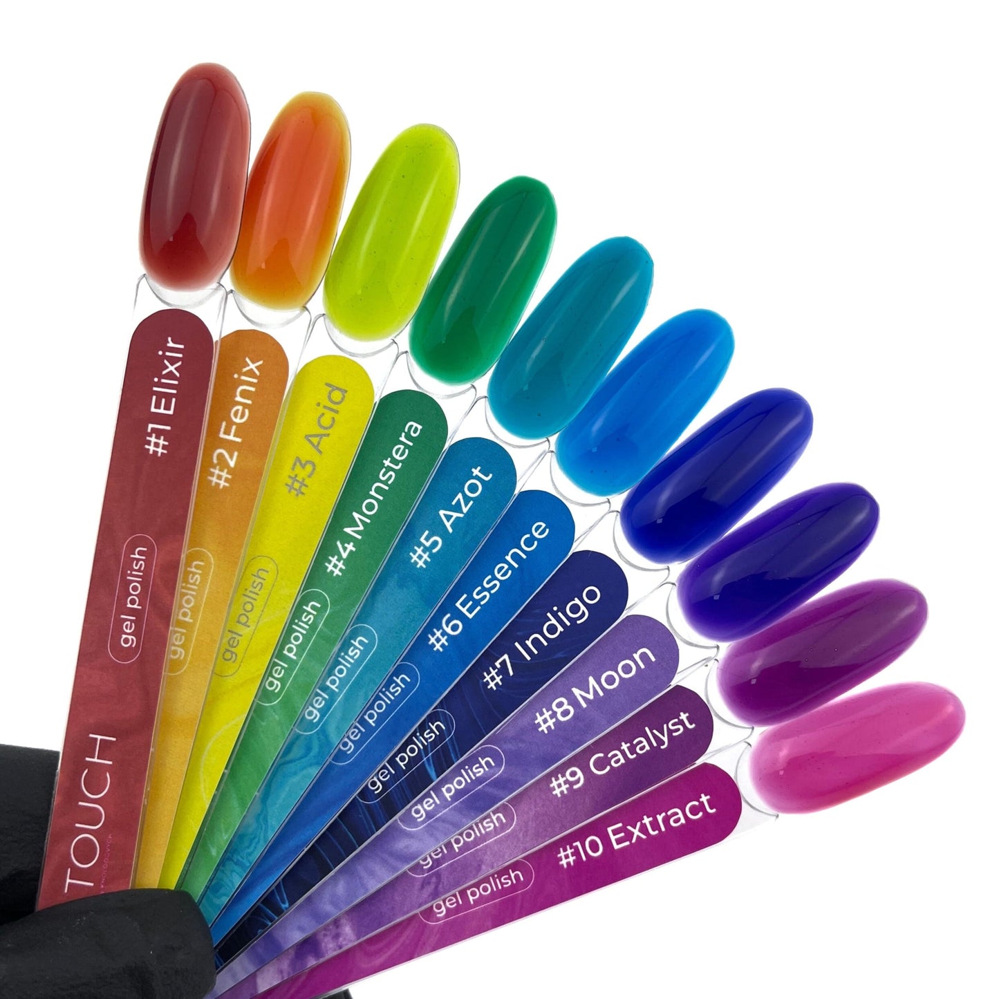 TOUCH Vitrage Gel Polish #02 Fenix, 9ml
