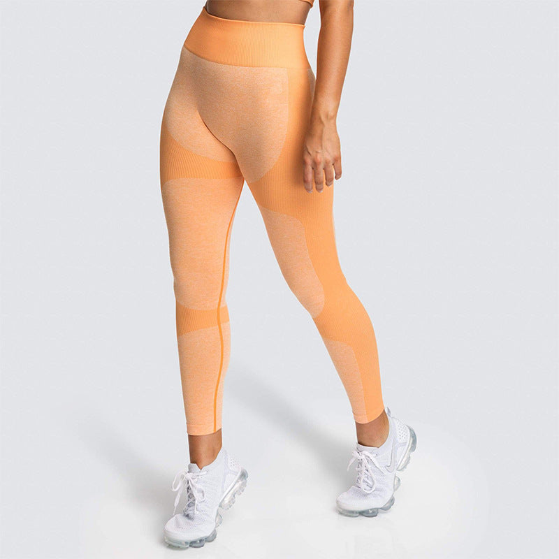 Lycra Seamless Yoga Set Women Fitness Bra Top Sportswear Woman Gym Leggings Push Up Strappy Sexy Sports Suits workout set