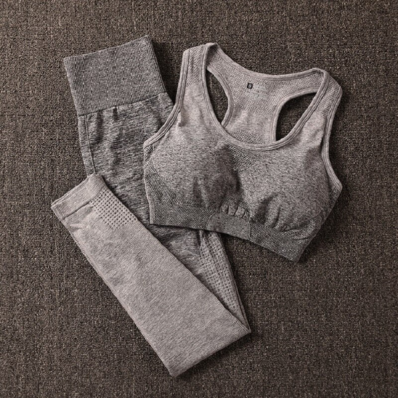 women gym clothes sports bra and leggings gym sportswear