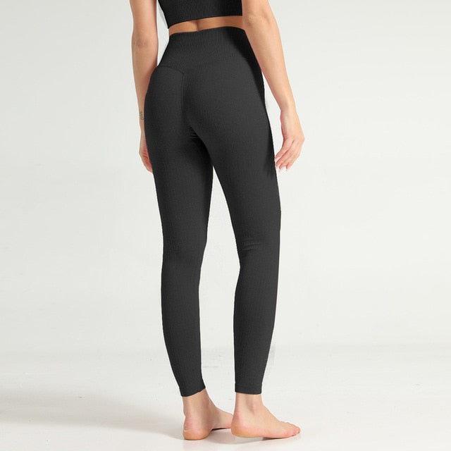 2 Piece Yoga Set Sports Bra and Leggings Jogging Women Gym Set Clothes Seamless Workout Sports Tights Women Fitness Sports Suit