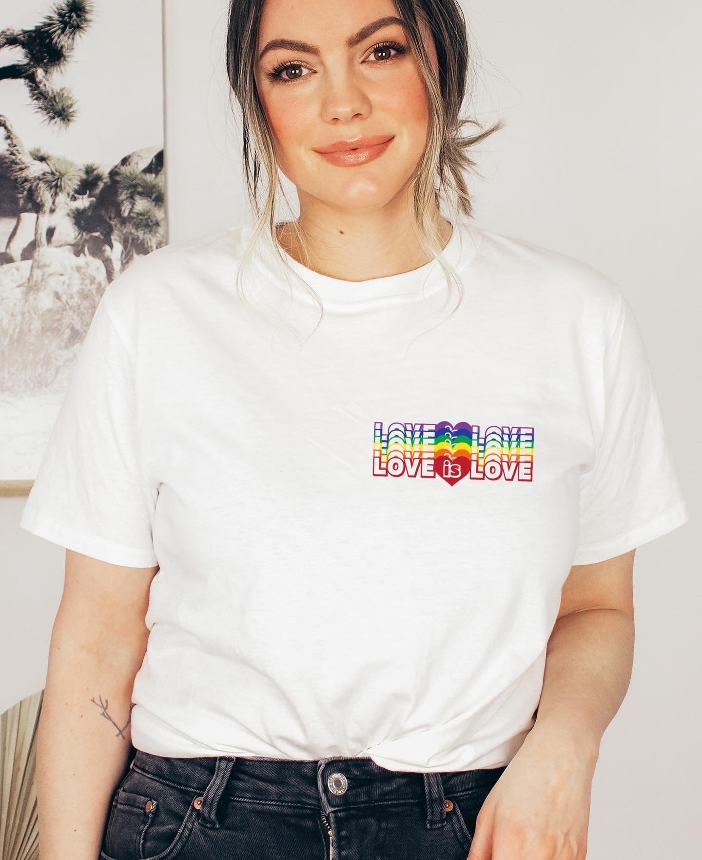 Love Is Love Option 2 (Front & Back Design)