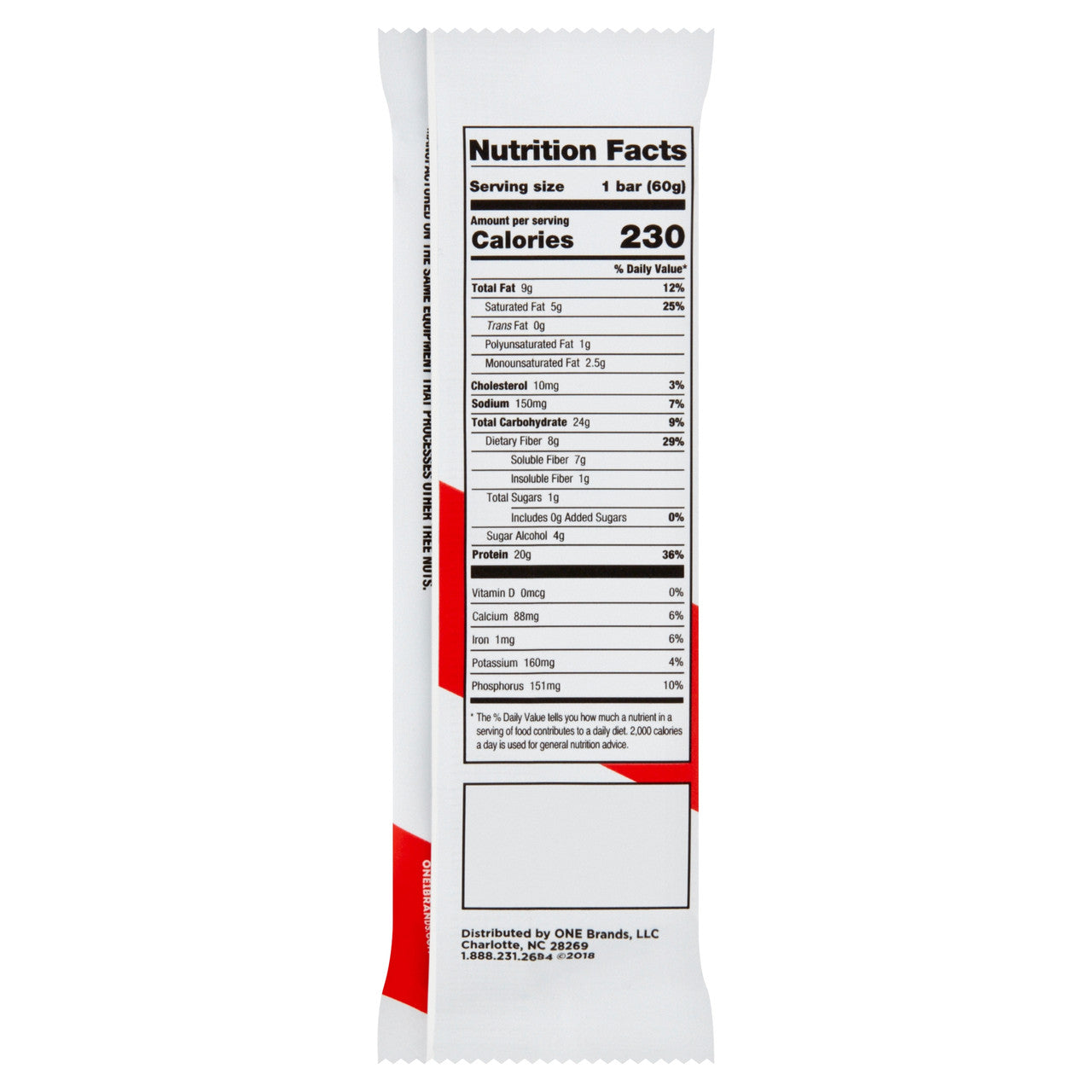 ONE PRTN BAR PBTR CUP ( 12 X 60 GRAM )