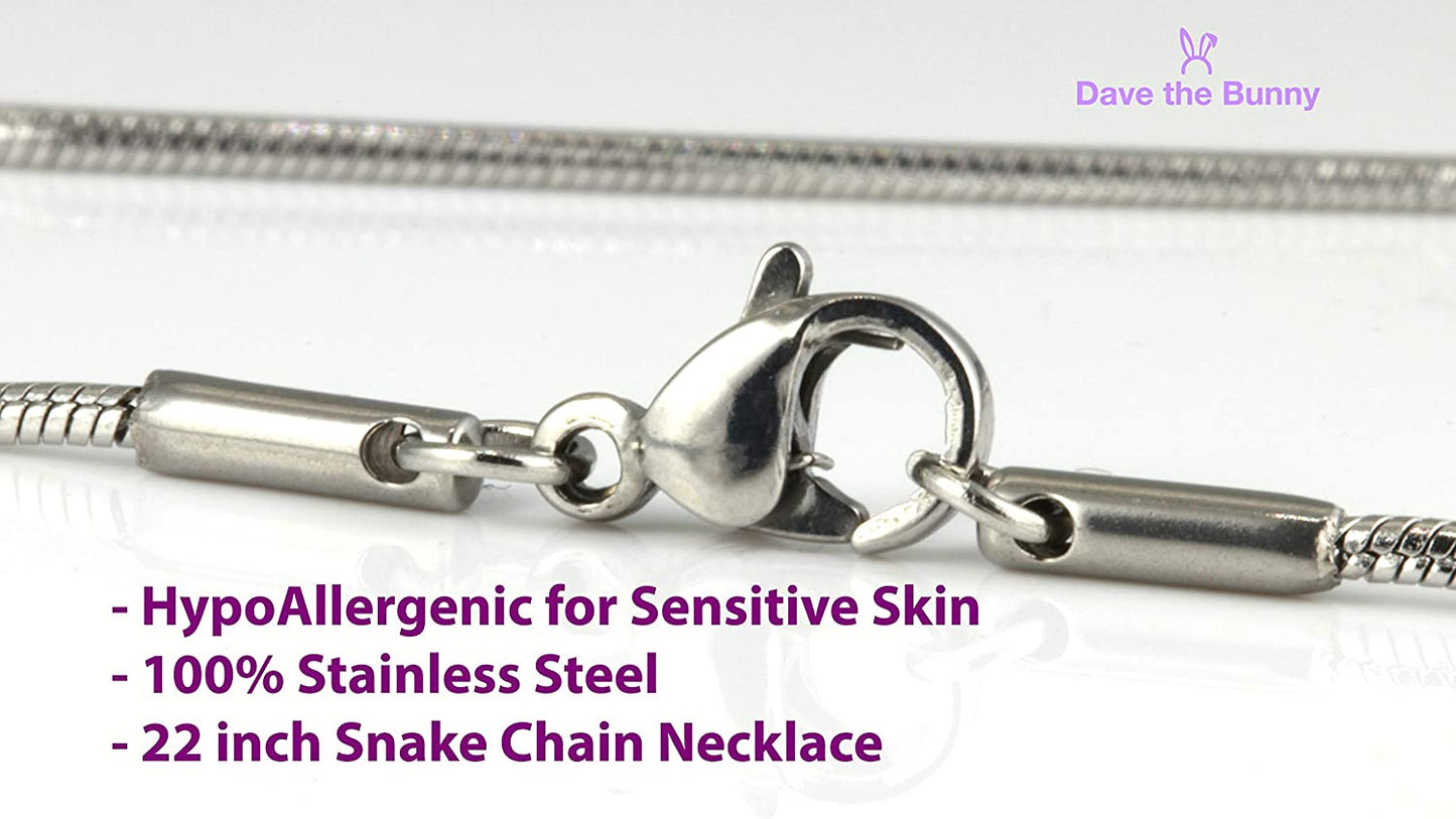 Broom Necklace | Snake Chain Pendant