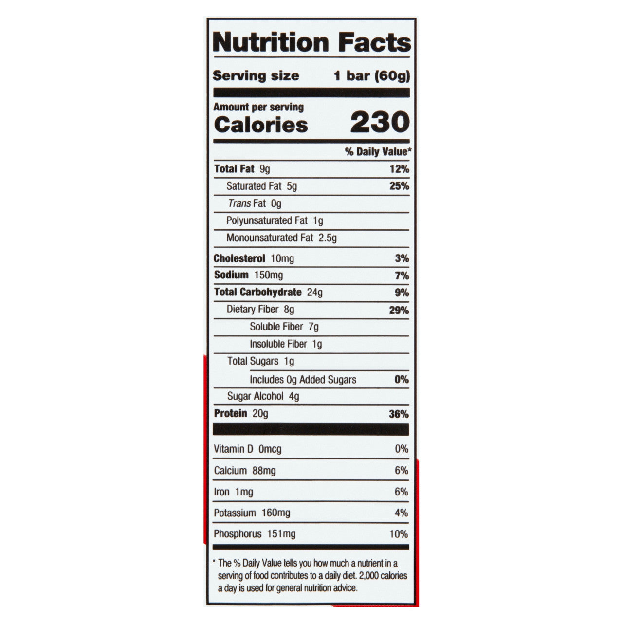 ONE PRTN BAR PBTR CUP ( 12 X 60 GRAM )