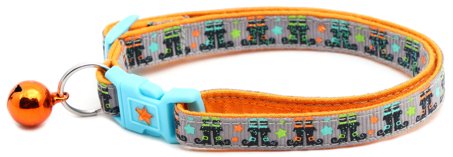 Witchy Boots Breakaway Cat Collar