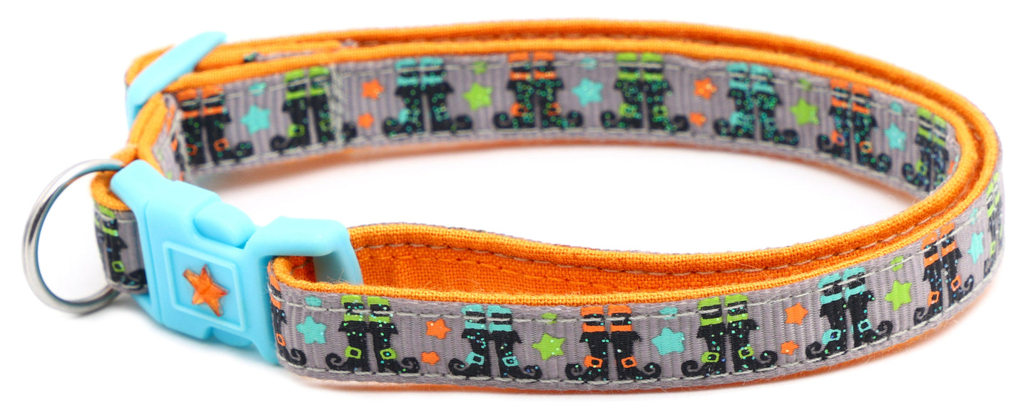 Witchy Boots Breakaway Cat Collar