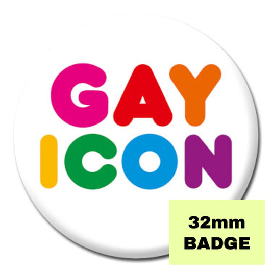 Gay Icon Badge