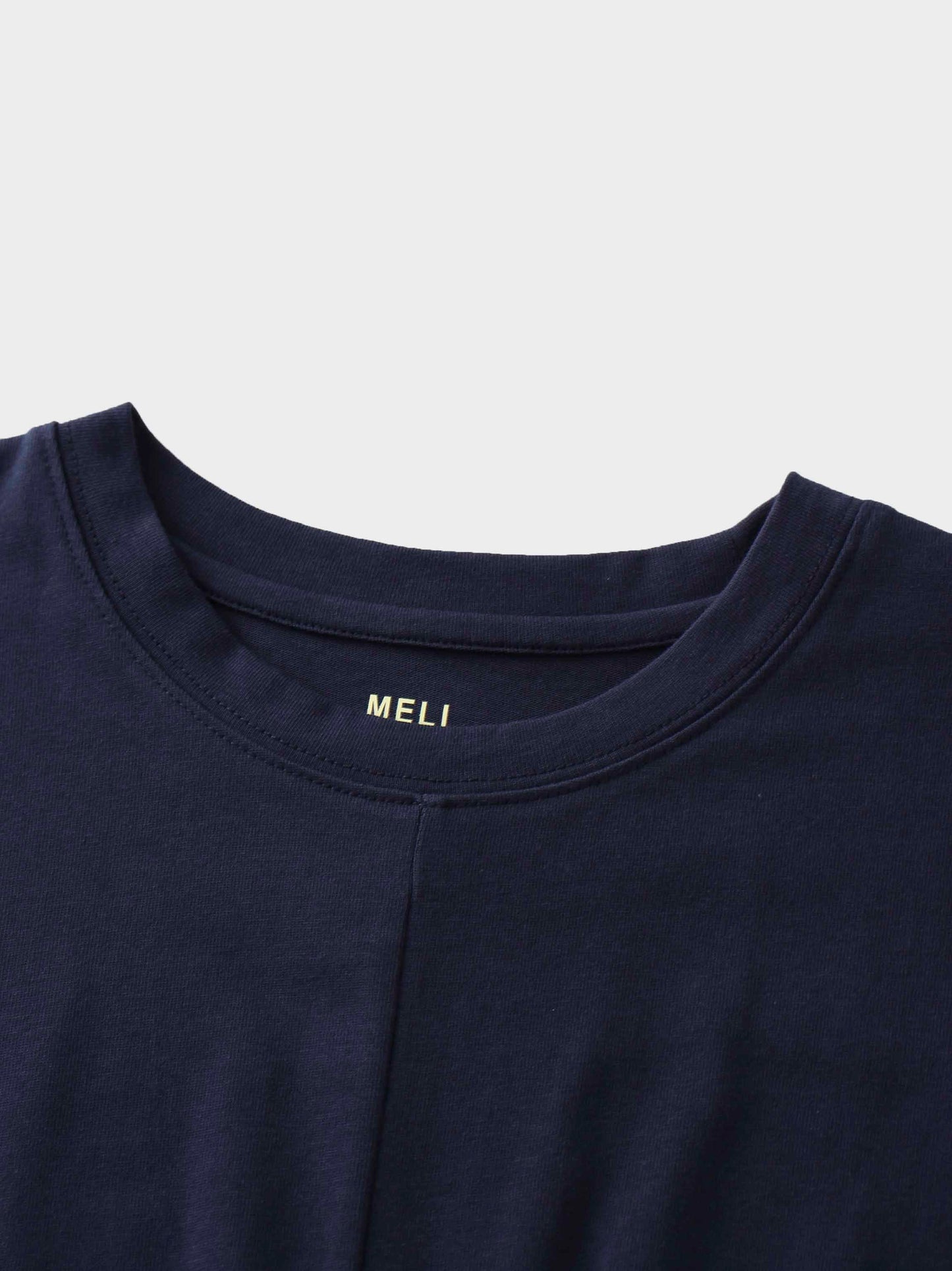 Tie Knot Tee-Navy