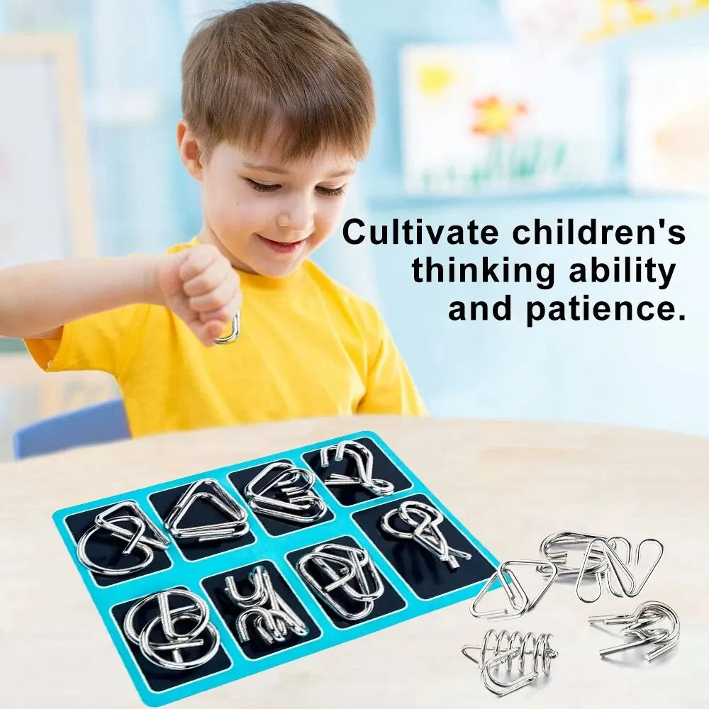 Montessori Metal Educational Toys Set