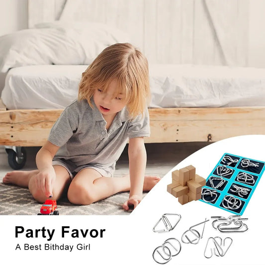 Montessori Metal Educational Toys Set