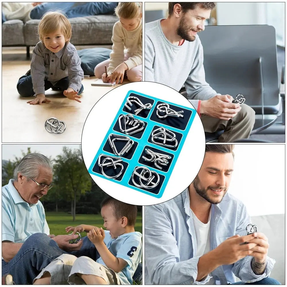 Montessori Metal Educational Toys Set
