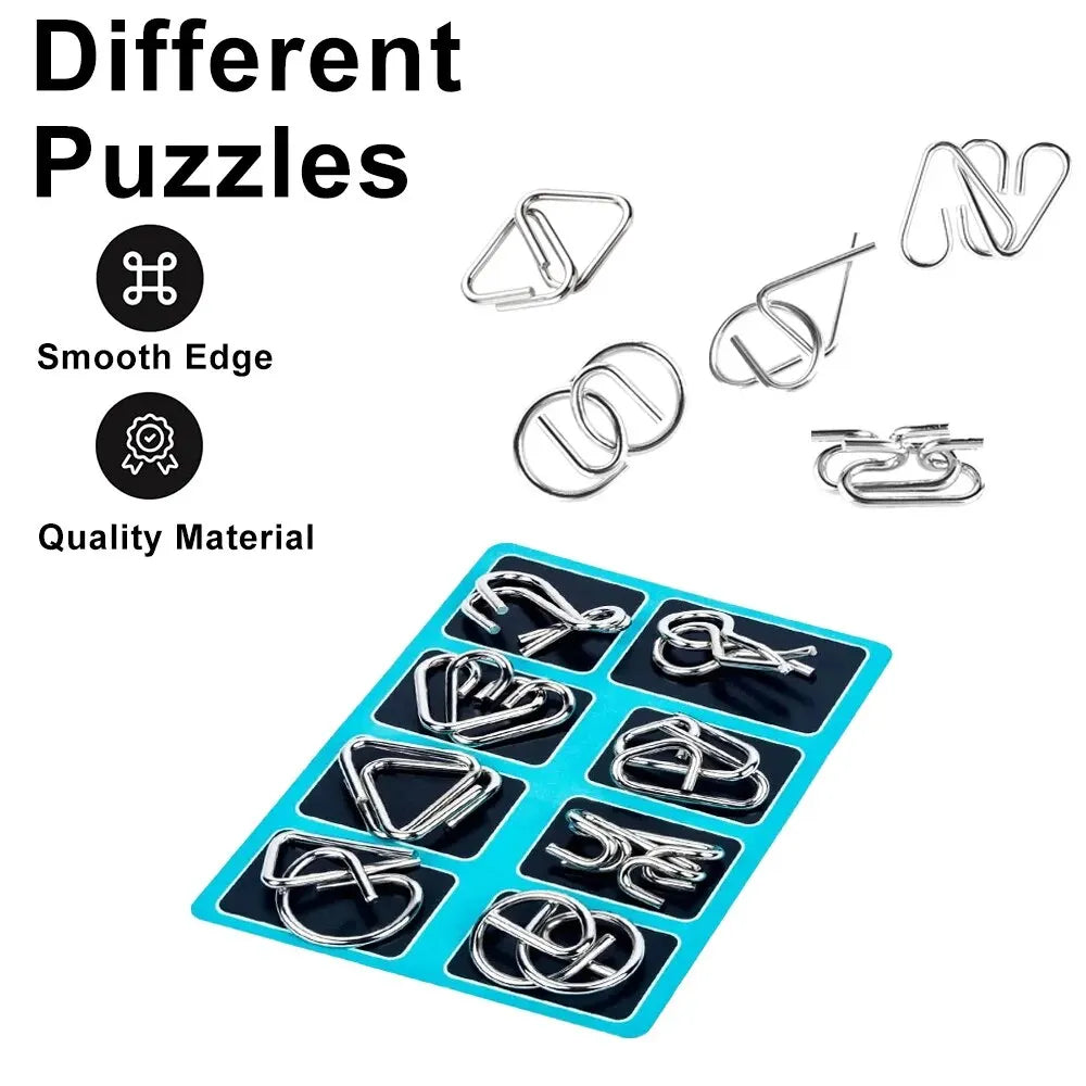 Montessori Metal Educational Toys Set
