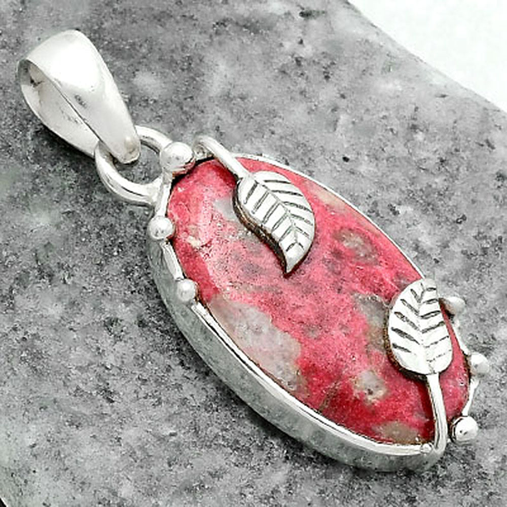 Natural Pink Thulite - Norway Pendant P-1226 SDP102570