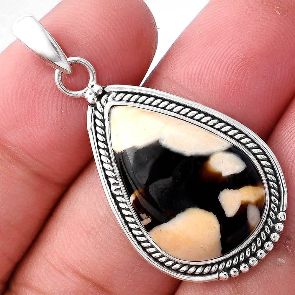 Natural Peanut Wood Pendant P-1511 SDP143787