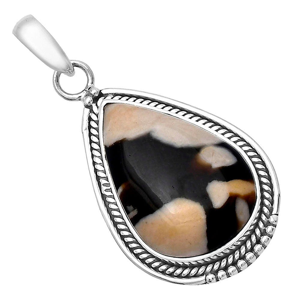 Natural Peanut Wood Pendant P-1511 SDP143787