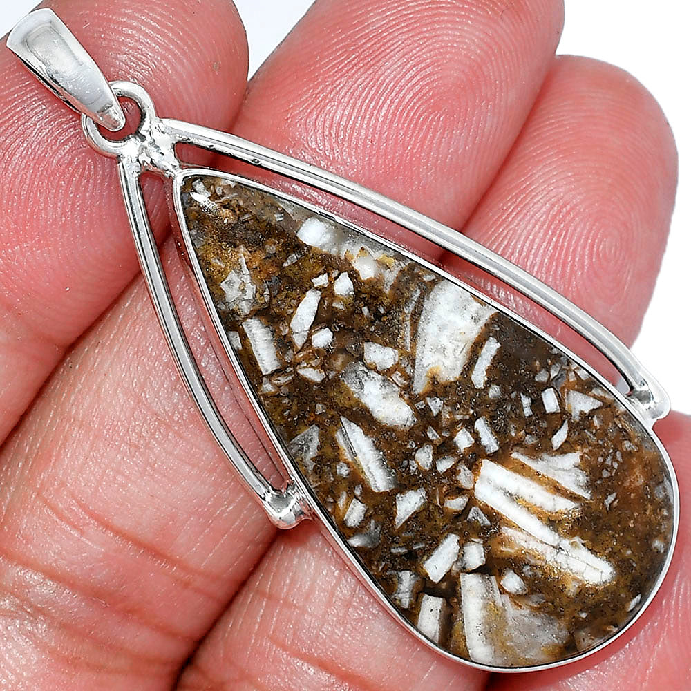 Natural Tube Agate - Turkish Pendant P-1566 SDP152320