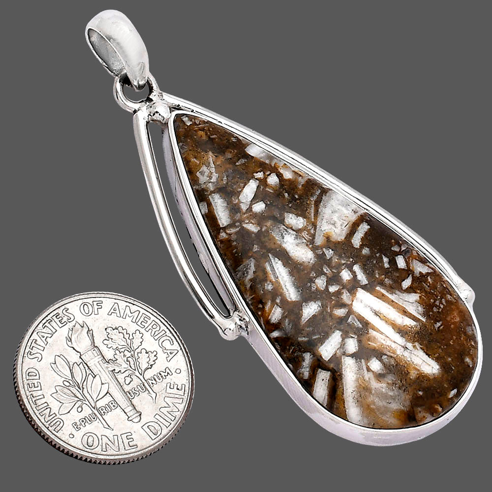 Natural Tube Agate - Turkish Pendant P-1566 SDP152320