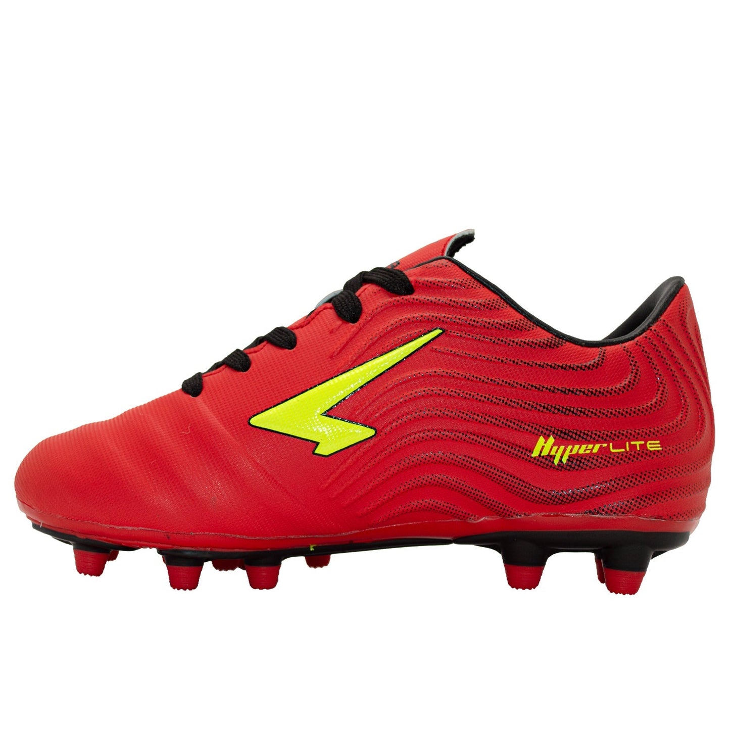Swell Junior Football Boots - Red/Black/Yellow