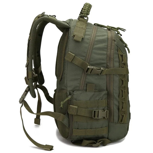NNEOBA 35L Waterproof Camo Hiking Backpack Green