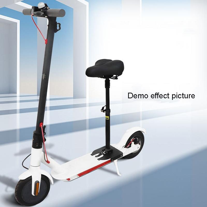 NNEIDS Foldable Seat For Xiaomi M365 Scooter - No Drilling Black