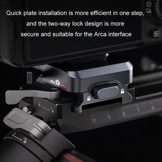 NNEIDS Universal Quick Release Gimbal Base For Dji Rs3 Mini / Rs3
