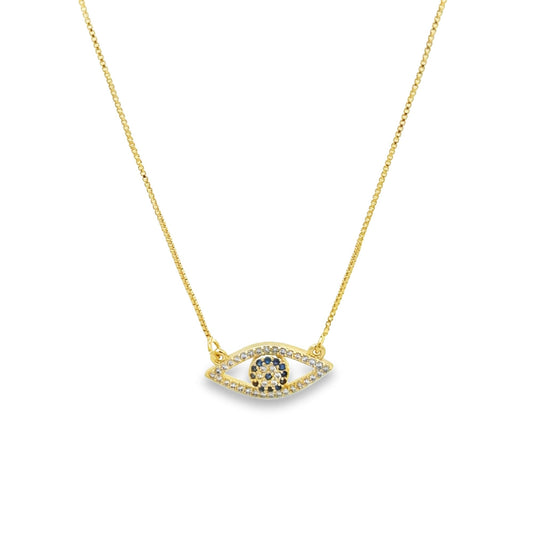 Evil Eye With CZ Stones (G85)