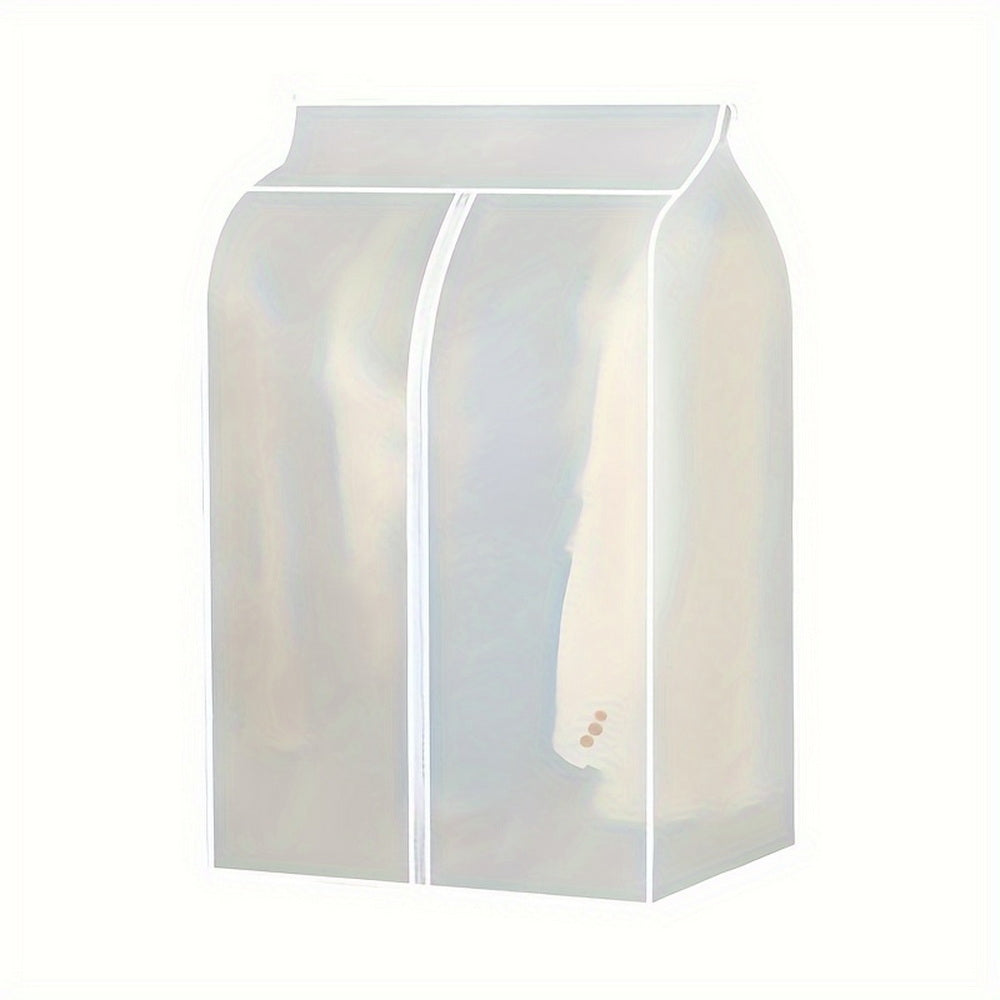 NNEDSZ 90cm Clothes Dust Cover Wardrobe Cloth Cover Clothes Storage Bag For Garments Suits Dresses Coats
