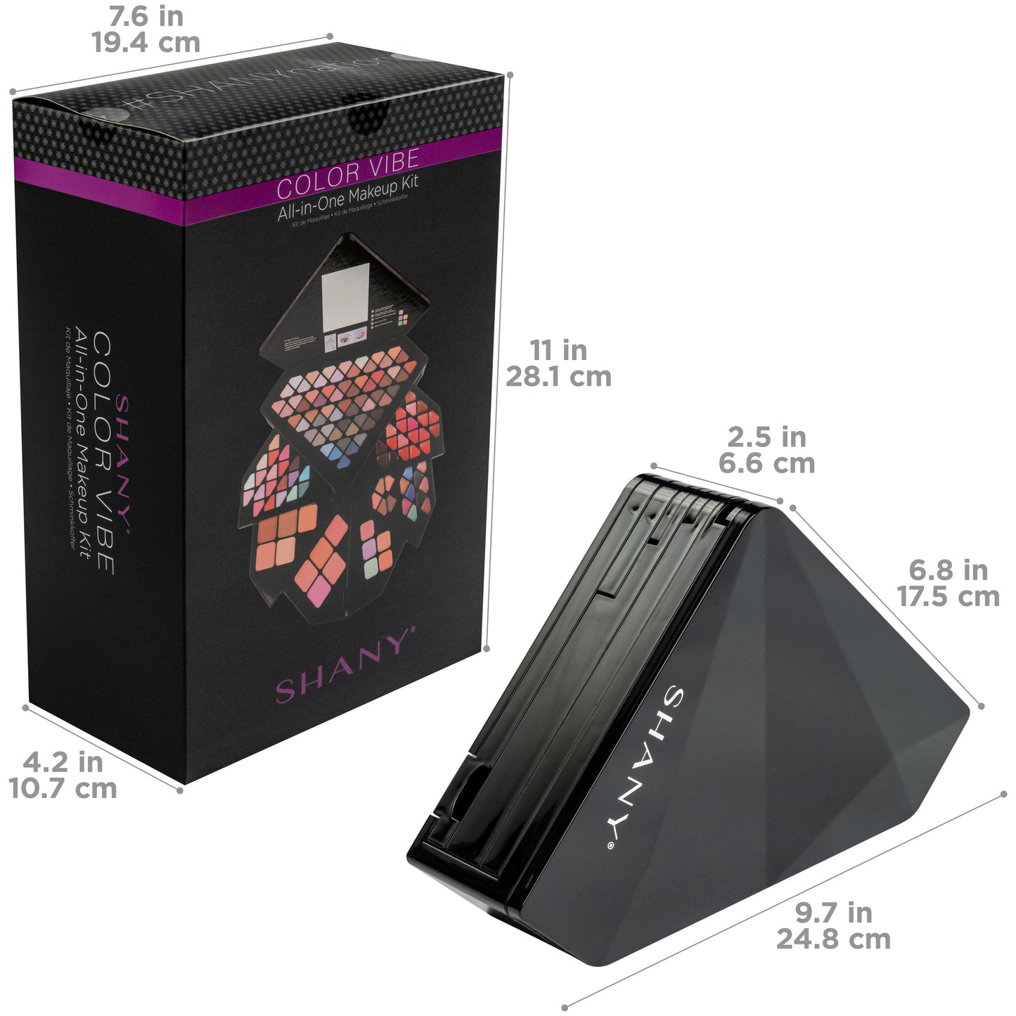 Color Vibe Pro դիմահարդարման հավաքածու - պրոֆեսիոնալ դիմահարդարման պալիտրա