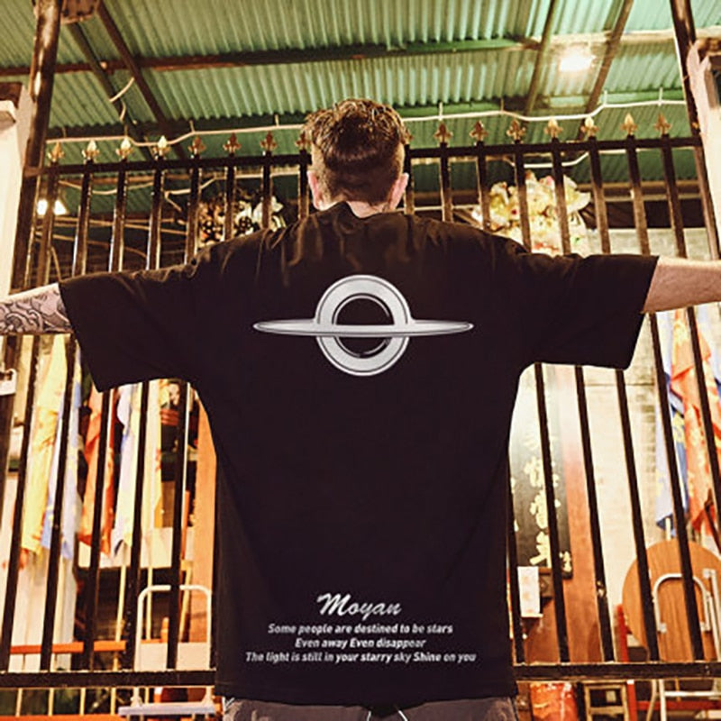 Men Cartoon Print Tees Summer Tshirts Mens Harajuku T Shirts Male hip hop tshirt Oversized Blakc Korean Clothes 5XL