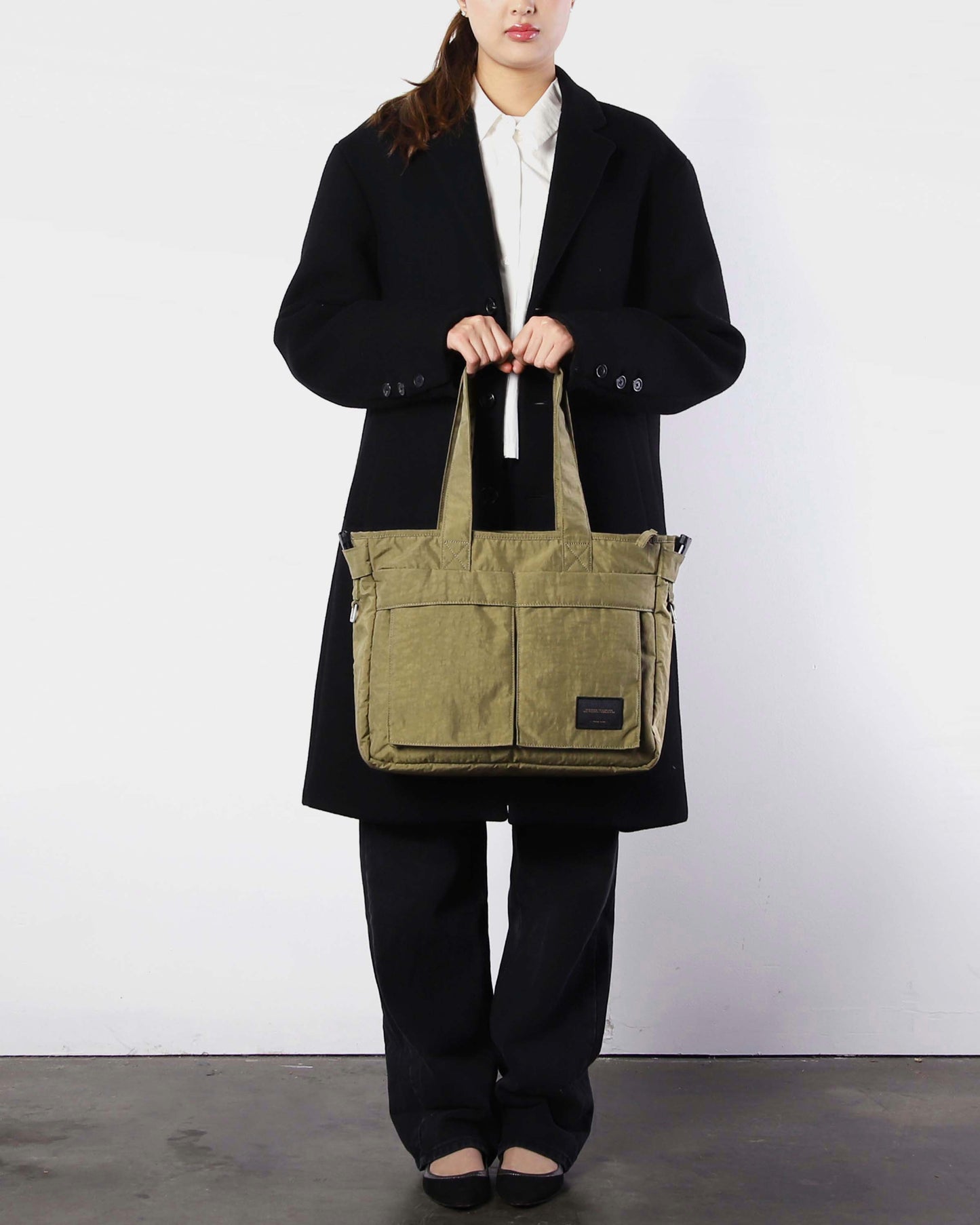 DOUBLE LAPTOP TOTE
