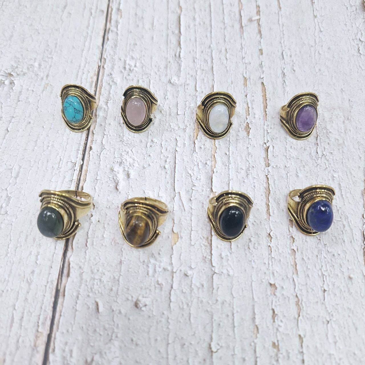 Anillos de laton