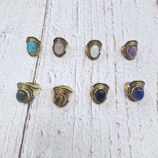 Anillos de laton