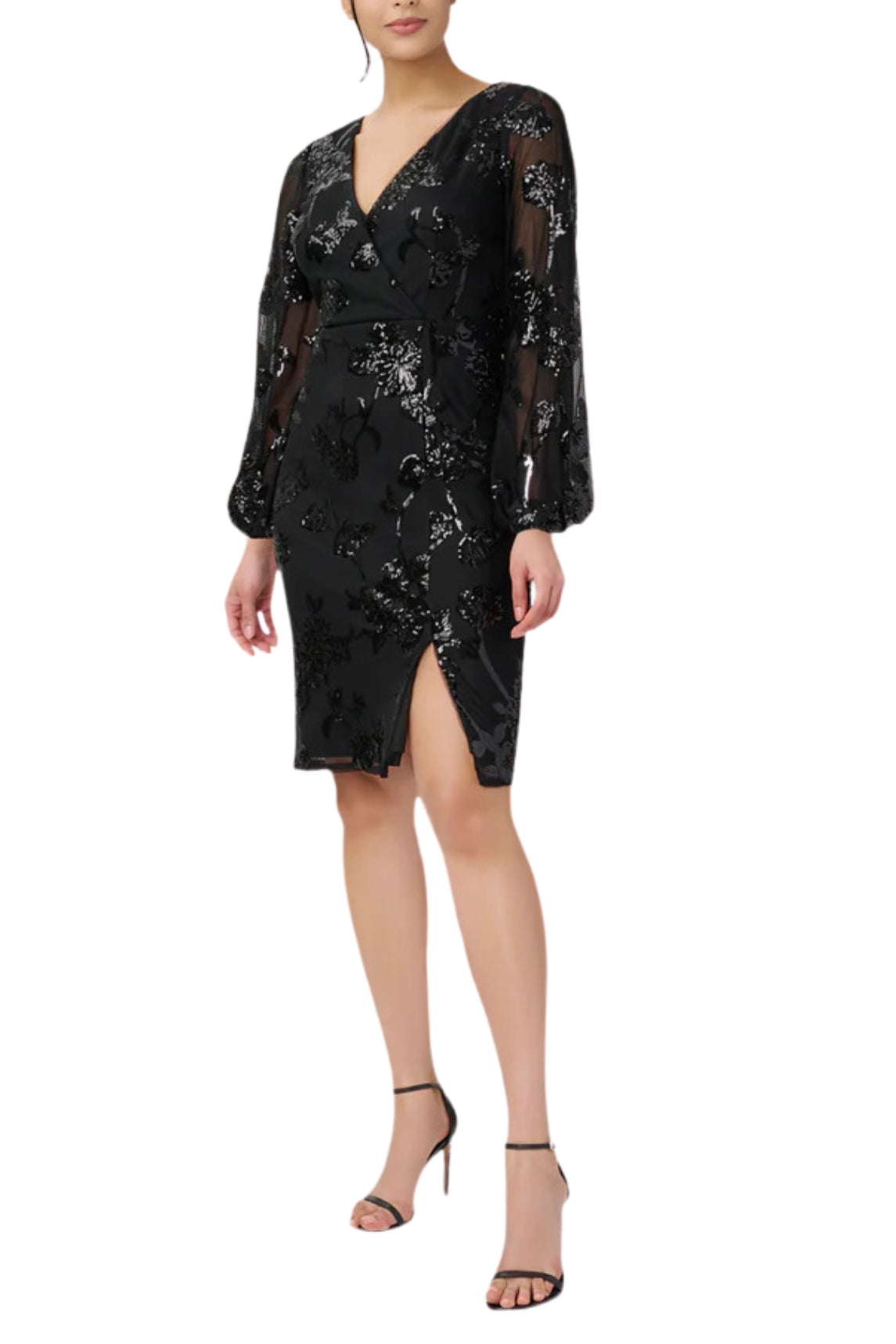 Adrianna Papell Women Sequined Sheath Dress