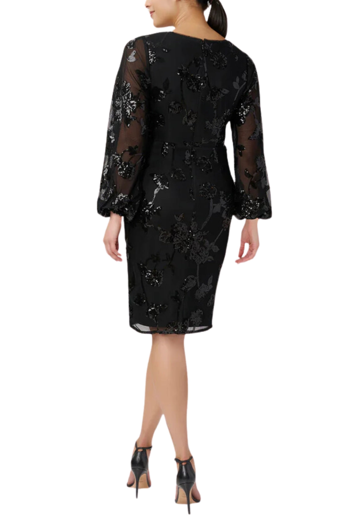 Adrianna Papell Women Sequined Sheath Dress