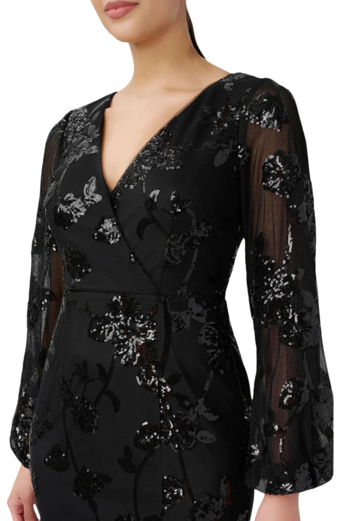 Adrianna Papell Women Sequined Sheath Dress