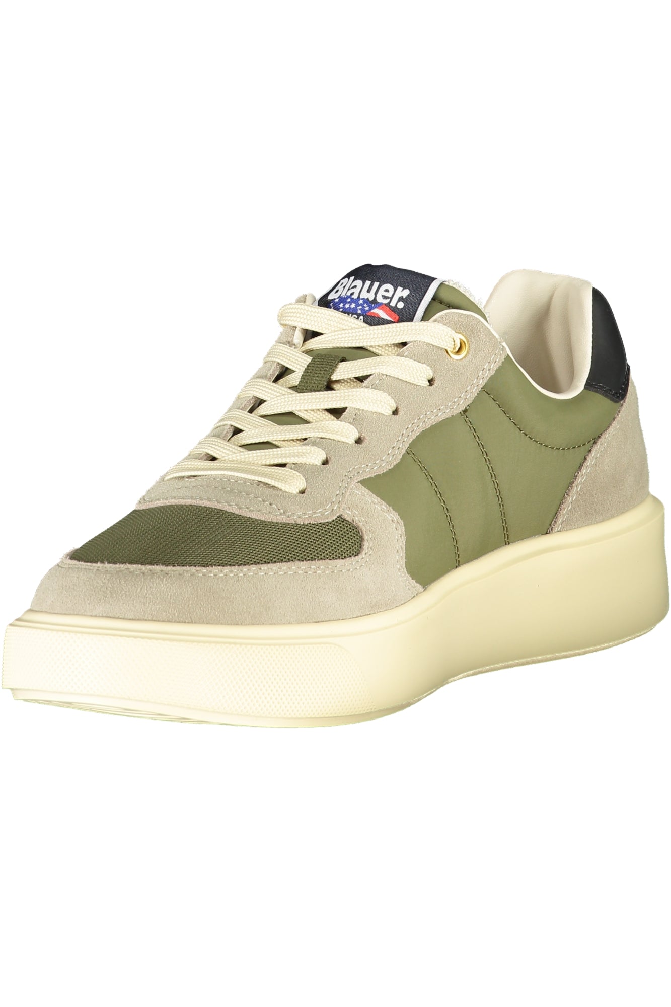 BLAUER SPORTS SHOES MEN GREEN
