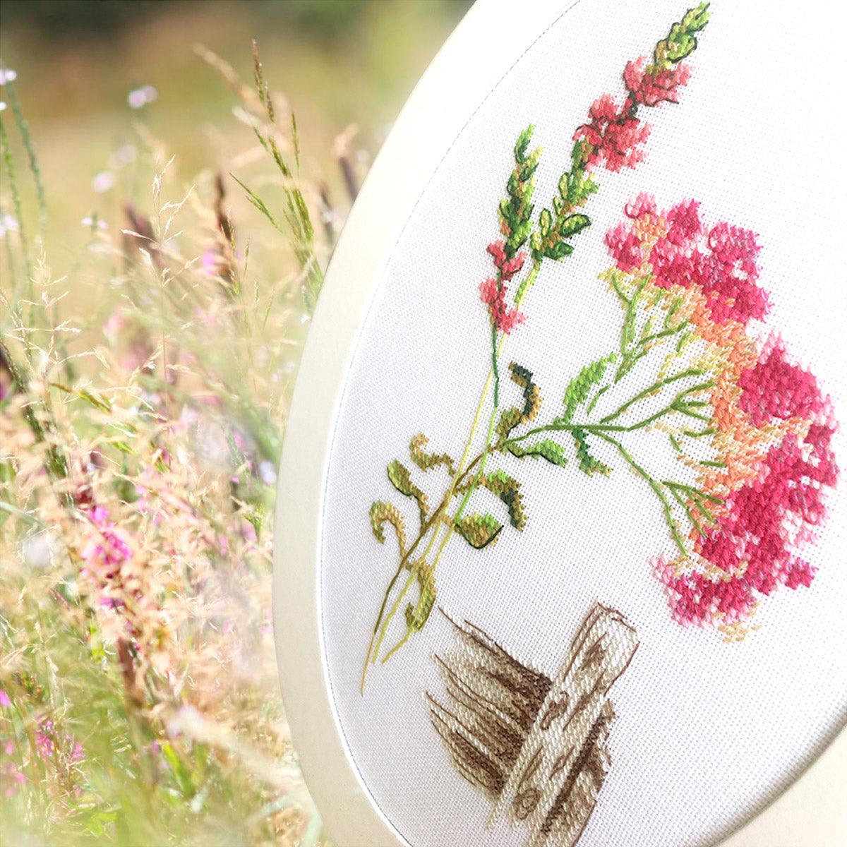 Bloomy herbs M777 Counted Cross Stitch Kit