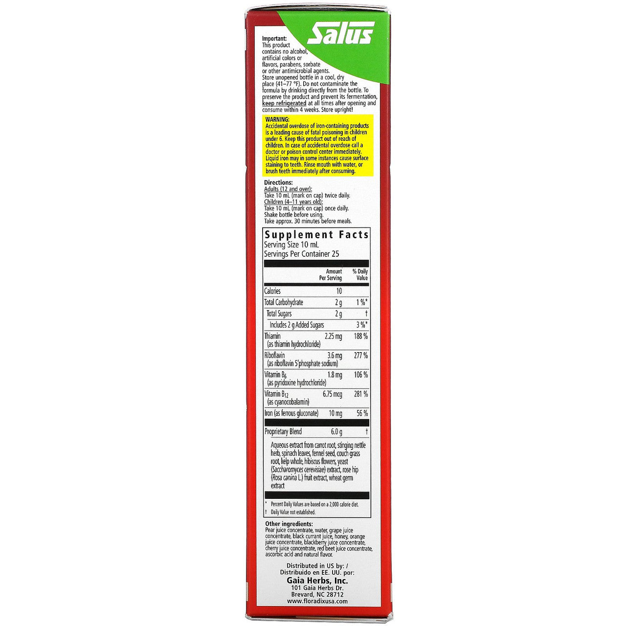 FLRDX FLORADX ԵՐԿԱԹ + ԽՈՏԱԲՈՒՅՍԵՐ (1 x 8.5 ունցիա)