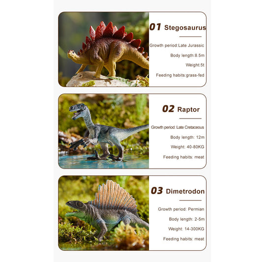 Dinosaur Toys Set 24pcs