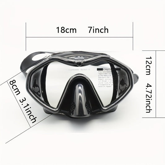 NNETM Adult Anti-Fog Snorkel Set with Dry Tube