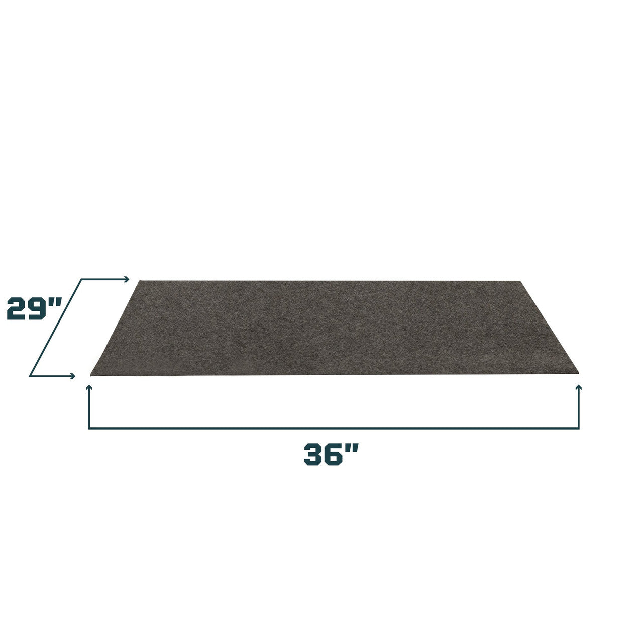 MOTIVITY Oil Spill Mat 29x36" - Protects Garage Floors - Absorbs Spills With No Soak Through - Reusable, Washable, and Durable - USA Made