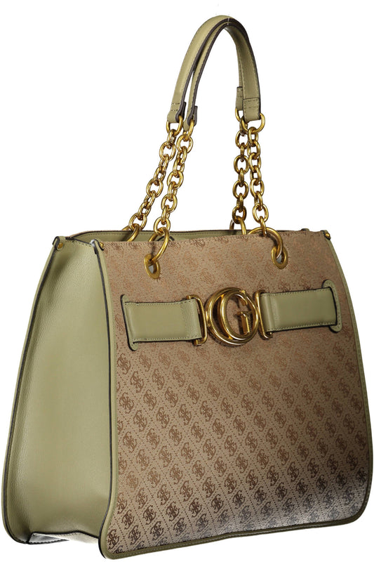 GUESS JEANS GREEN WOMAN BAG