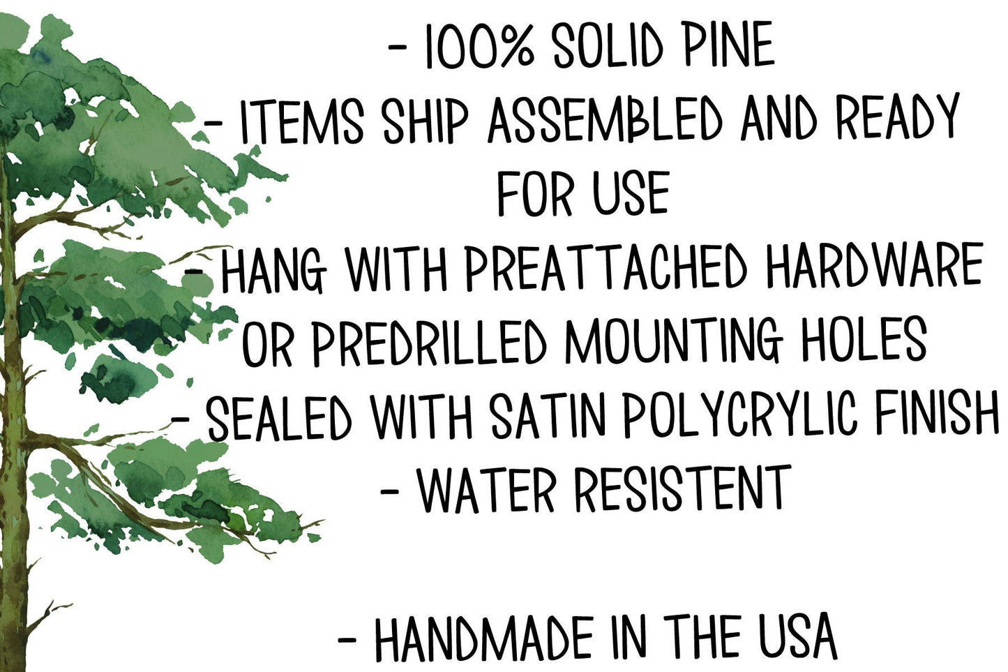 Solid Wood Entryway Shelf with Key Hooks