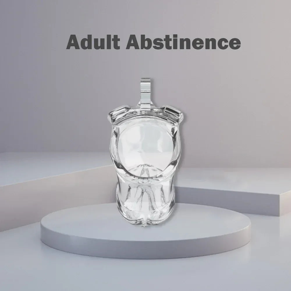 Lightweight Male Chastity Cage Plastic Cock Lock for Men Adult Bdsm Toy