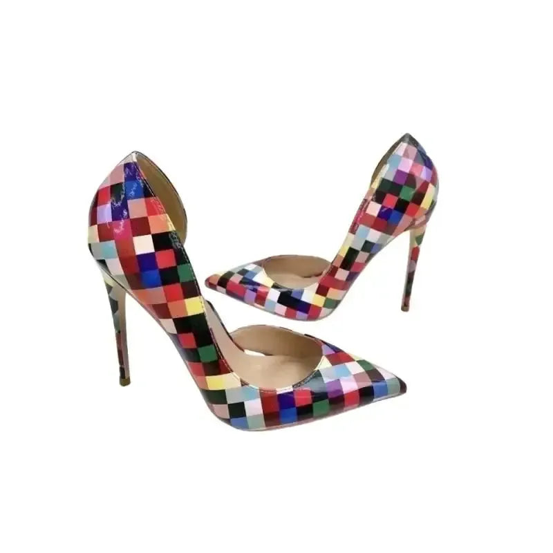 Pixel High Heels Stiletto Shoes