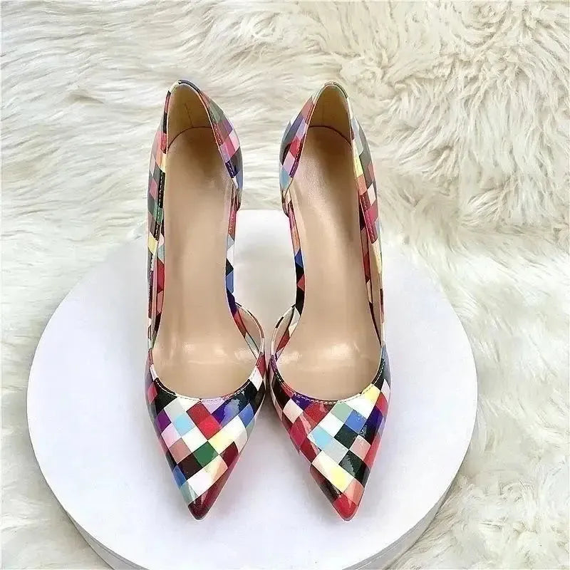 Pixel High Heels Stiletto Shoes